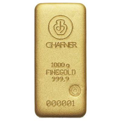 1 Kilo Goldbarren - C.HAFNER