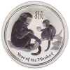 5 oz Lunar II Silber - Affe 2016