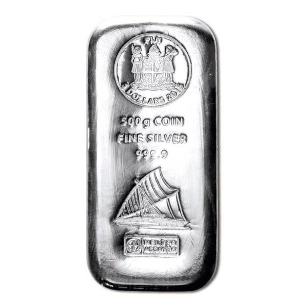 500 g Fiji Münzbarren - Differenzbesteuert