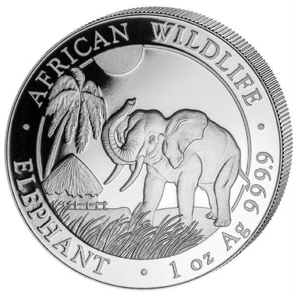 1 oz Somalia Elefant Silber - 2017