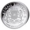 1 Kilo Somalia Elefant Silber - 2017