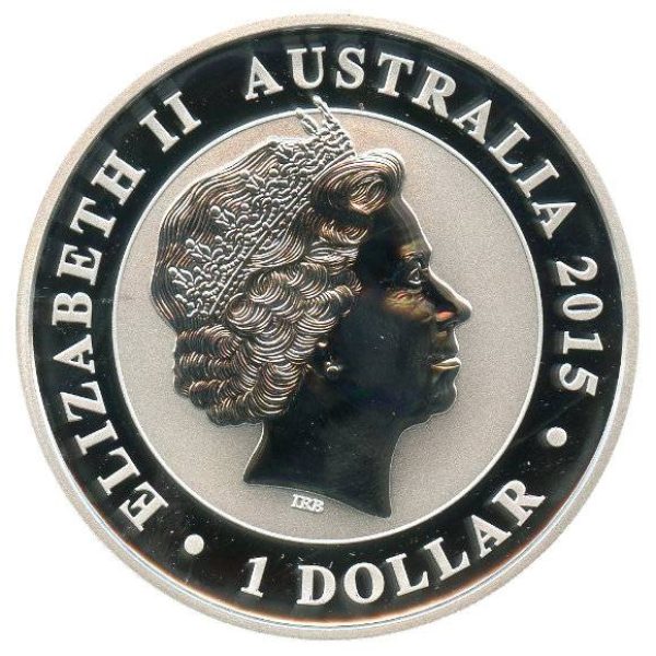 1 oz Silber Kookaburra - 2015