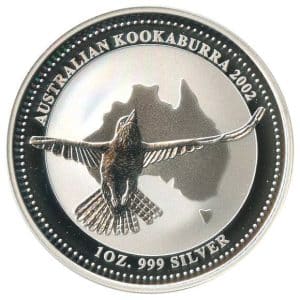 1 oz Silber Kookaburra - 2002
