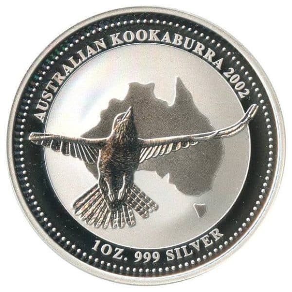 1 oz Silber Kookaburra - 2002