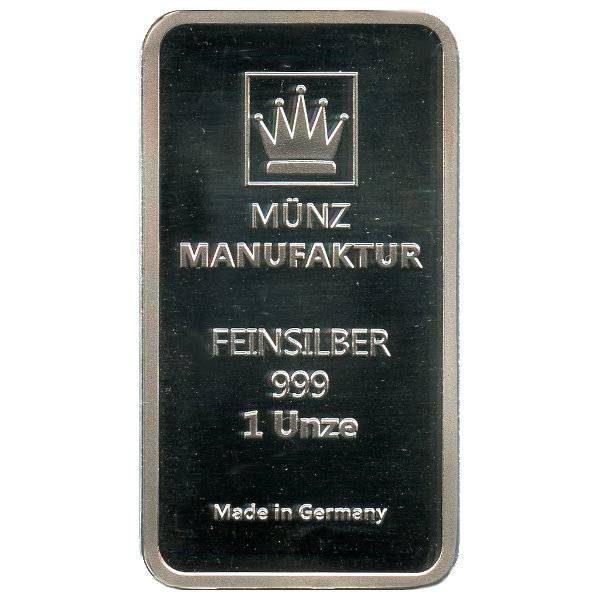 1 oz MünzManufaktur Motivbarren Schimpansen