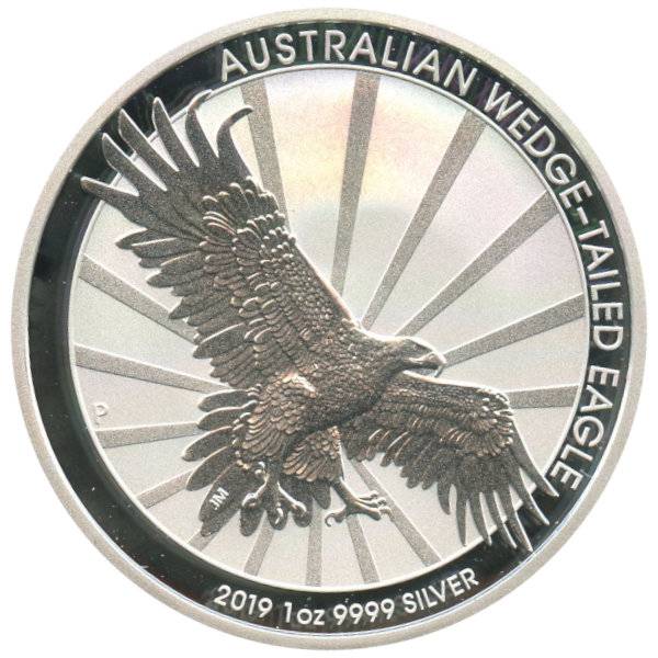 1 oz Silbermünze Australian Wedge Tailed Eagle 201