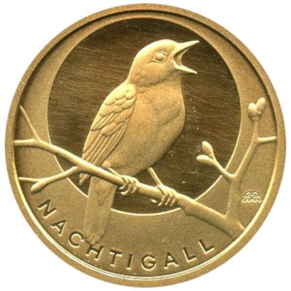 190409231840_1847114994 20 Euro 2016 Heimische Vögel - Nachtigall Gold - A - inkl. Sammelbox und Zertifikat