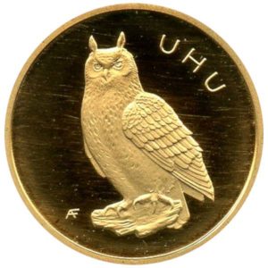 20 Euro 2018 Heimische Vögel - Uhu - F