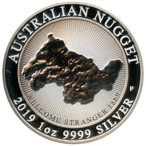 1 oz Silber Australian Nugget - 2019
