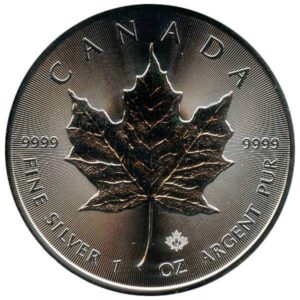 1 oz Maple Leaf Silber - diverse