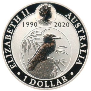 1 oz Silber Kookaburra - 2020