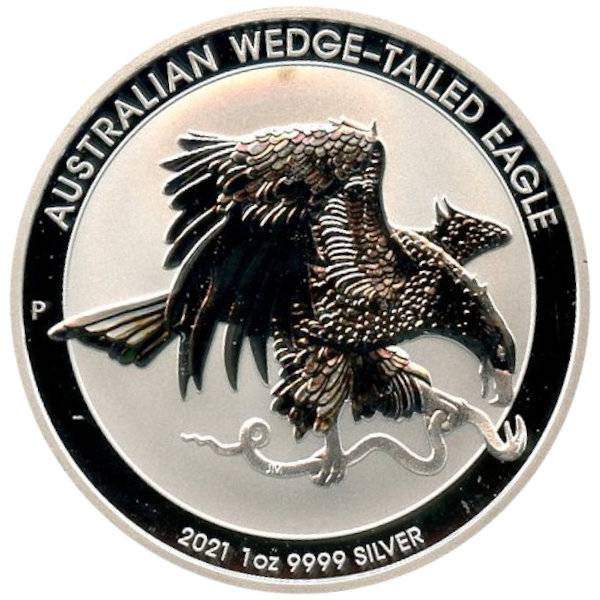 1 oz Silber Australian Wedge Tailed Eagle 2021