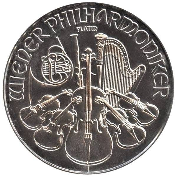 1 oz Philharmoniker Platin - Diverse