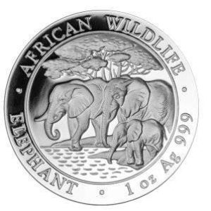 1 oz Somalia Elefant Silber - diverse