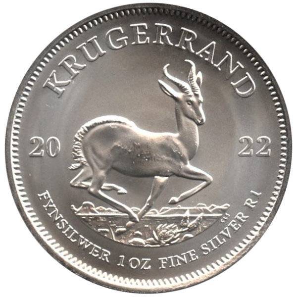 1 oz Silbermünze Krügerrand - diverse