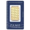 1 oz Goldbarren - Pamp
