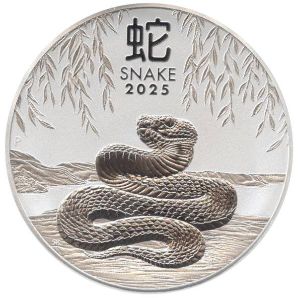 1 Kilo Lunar III Silber - Schlange 2025