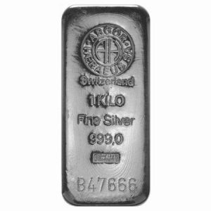 1 Kilo Silberbarren - verschiedene HerstellerLBMA zertifiziert