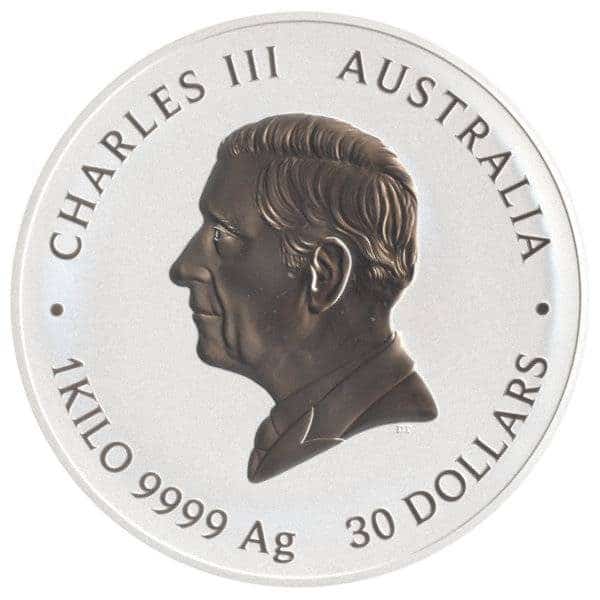 1 Kilo Lunar III Silber - Schlange 2025 - 19% MwST