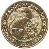 1/4 oz Gold Tudor Beasts Greyhound 2025