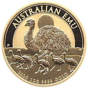 1 oz Gold Australien Emu 2025
