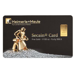 SecainCard 1/100 Oz H+M