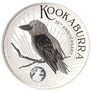 1 Kilo Silber Kookaburra - 2025 - 19% MwSt.
