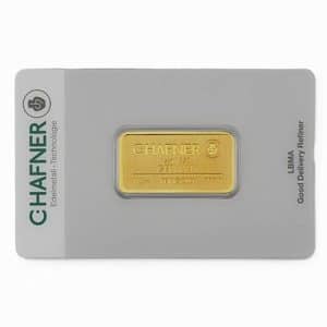1/2 oz Goldbarren - C.HAFNER