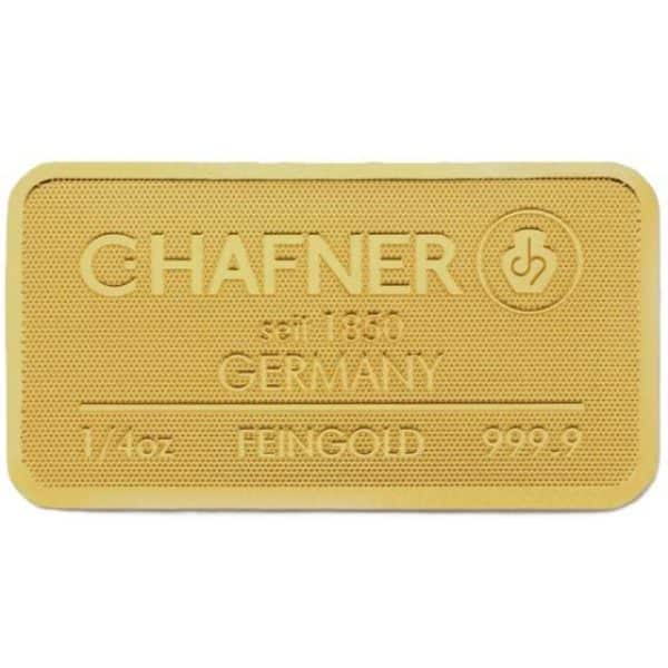 1/4 oz Goldbarren - C.HAFNER