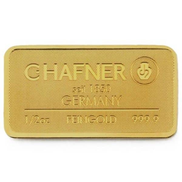 1/2 oz Goldbarren - C.HAFNER