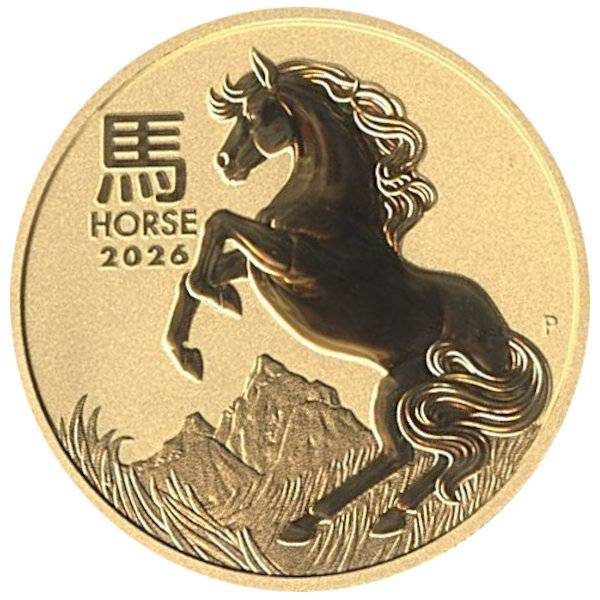 1/20 oz Lunar III - Pferd 2026