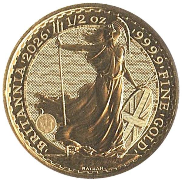 1/2 oz Britannia Gold - 2026