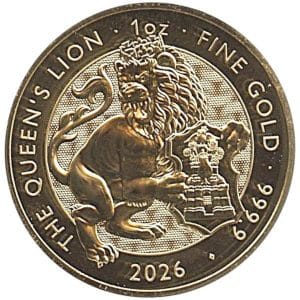 1 oz Gold Tudor Beasts Queen´s Lion 2026