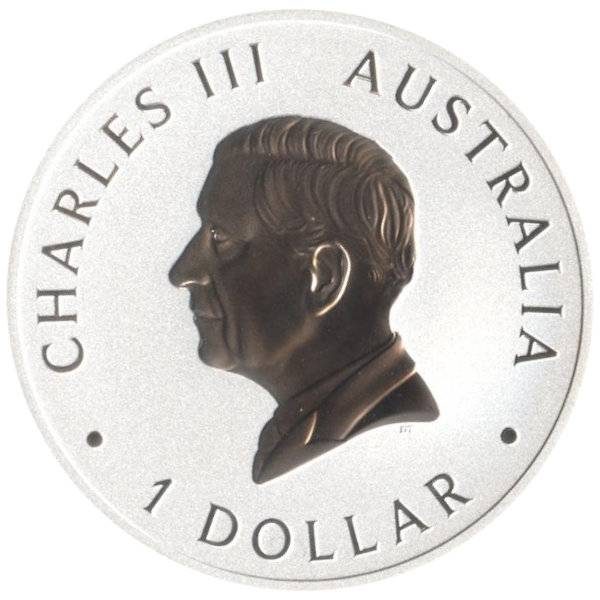 1 oz Silber Australien Emu - 2025 - 19% MwSt.