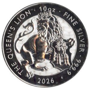251127224250_129983612 10 oz Silber Tudor Beasts - Queen's Lion - 2026 - MwSt.19%