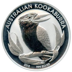 1 Kilo Silber Kookaburra - 2012