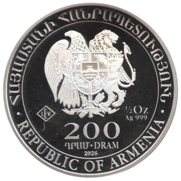 1/2 oz Arche Noah Silber - 2026 - 19% MwSt.