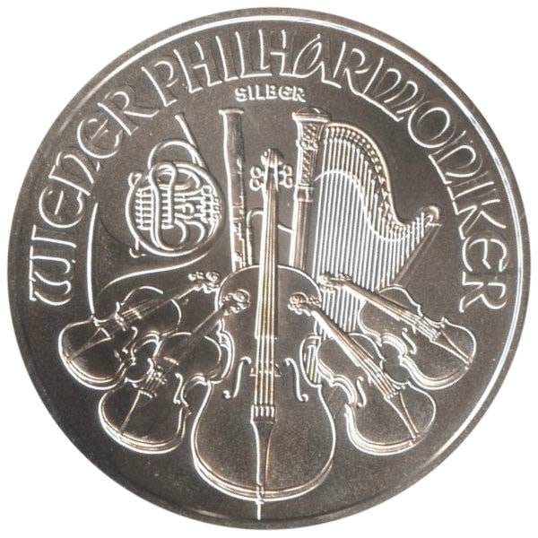 1 oz Philharmoniker Silber - 2026 - 19% MwST