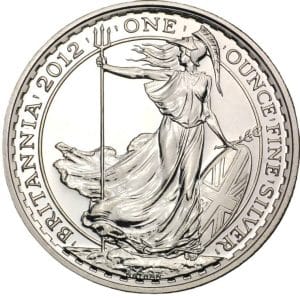 1 oz Silber Britannia - 2012