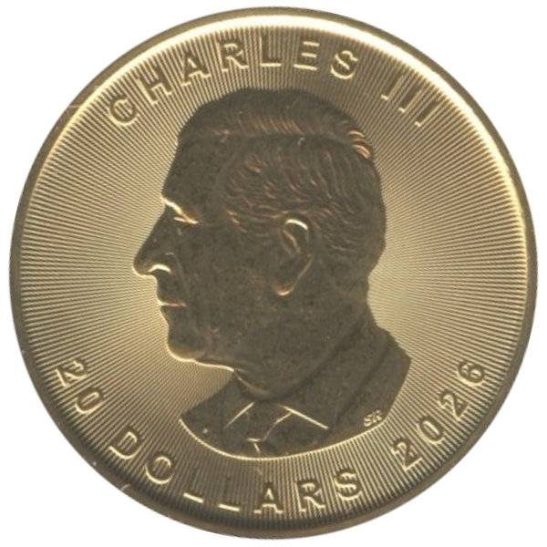 1/2 oz Maple Leaf Gold - 2026