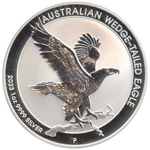 1 oz Silbermünze Australian Wedge Tailed Eagle 2023 - differenzbesteuert