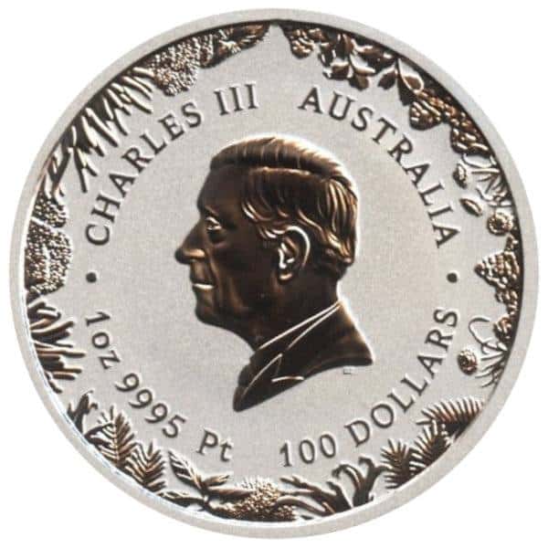 1 oz Platinmünze Wonders of Australia - The Outbac