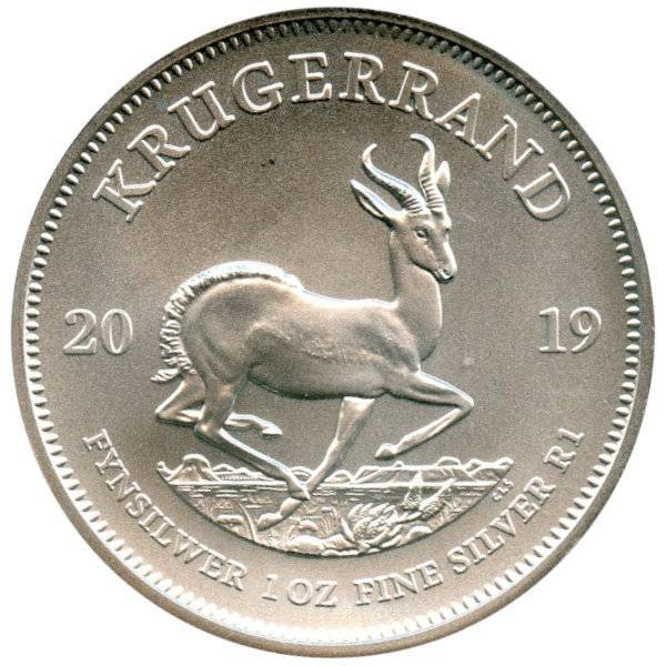 1 oz Silbermünze Krügerrand - diverse - 2 te Wahl 