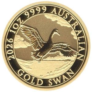 1 oz Gold Australien Schwan 2026