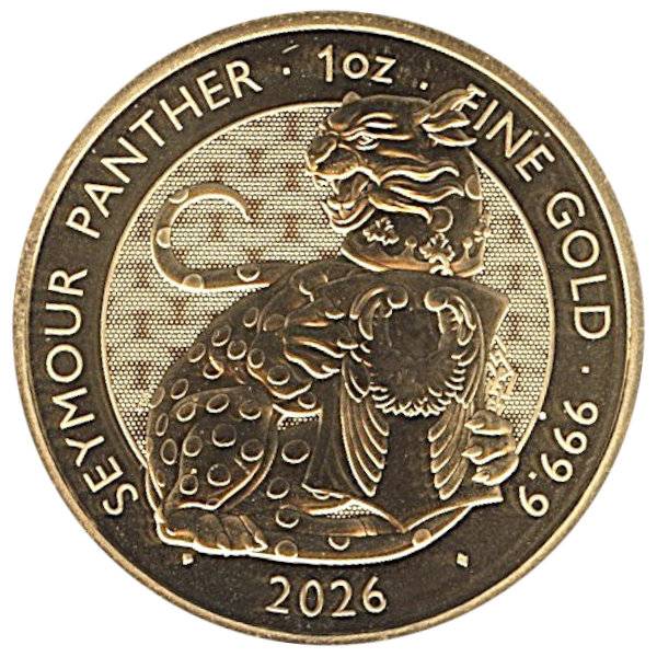 1 oz Gold Tudor Beasts Seymour Panther 2026