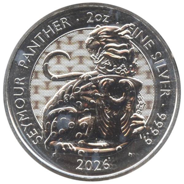 2 oz Silber Tudor Beasts - Seymour Panther - 2026 
