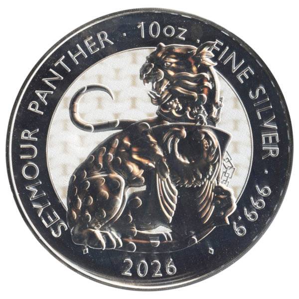 10 oz Silber Tudor Beasts - Seymour Panther - 2026
