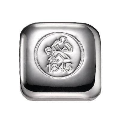 1 oz Silberbarren - Heimerle + Meule - Quadrat