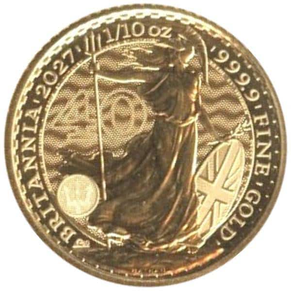 1/10 oz Britannia Gold - 2027