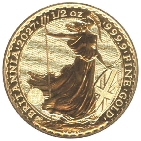 1/2 oz Britannia Gold - 2027